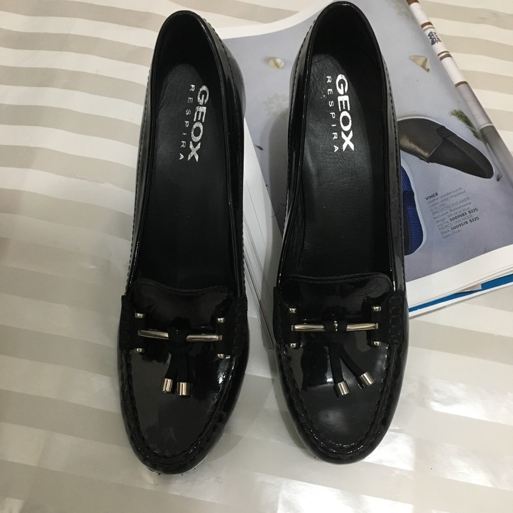 Geox Black Heels